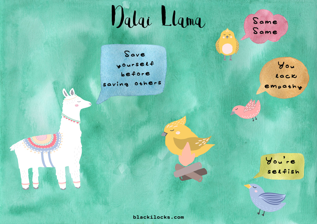 The Dalai Llama Of A Nice Girl