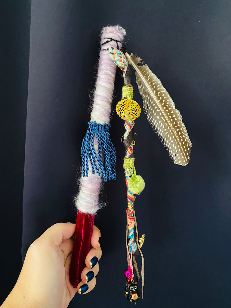 4 Elements Magic Circle Talking Stick Tutorial