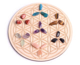 Sacred Fibonacci Crystal Grid Board